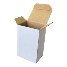Kilitli Beyaz Karton Kutu 7,5x5,5x12 cm.