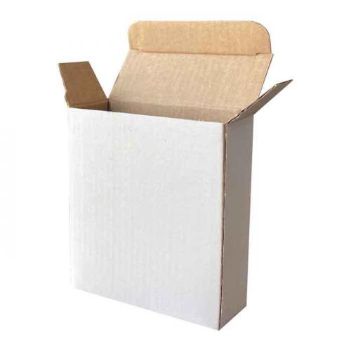 Kilitli Beyaz Karton Kutu 8x3x9,5 cm.