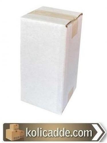 Küçük Beyaz Karton Kutu 3x3x6 cm.